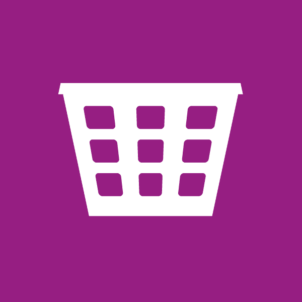 Stor Hård Plast